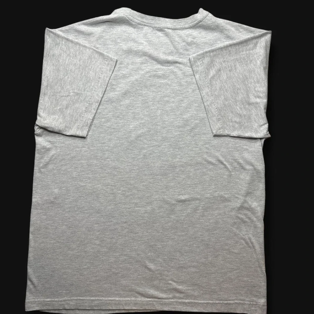 Tampa Bay Buccaneers NFL Pro Line by Fanatics heather gray logo tee Large